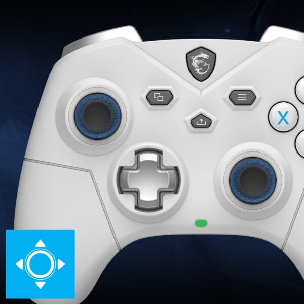 MSI FORCE GC300 WIRELESS Beyaz Gamepad h2