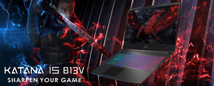 MSI KATANA 15 B13VGK-2023XTR Gaming Laptop h2