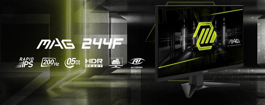 MSI MAG 244F Gaming Monitör H2