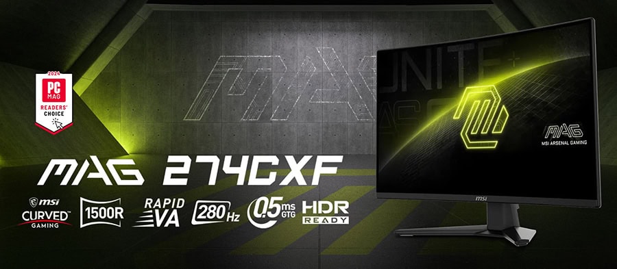MSI MAG 274CXF Gaming Monitör H2