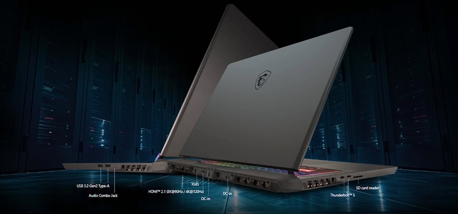 MSI VECTOR 17 HX AI A2XWHG-086TR Gaming Laptop h23