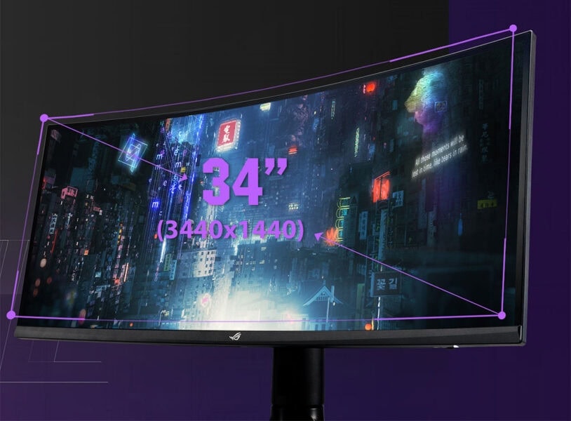 ROG Strix XG349C ASUS ROG Strix XG349C Gaming Monitör H4