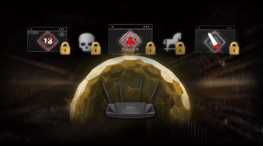 ASUS RT-AX58U V2 Extendable Router h8