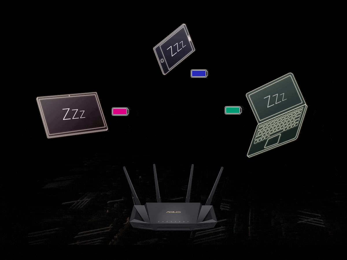 ASUS RT-AX58U V2 Extendable Router h7
