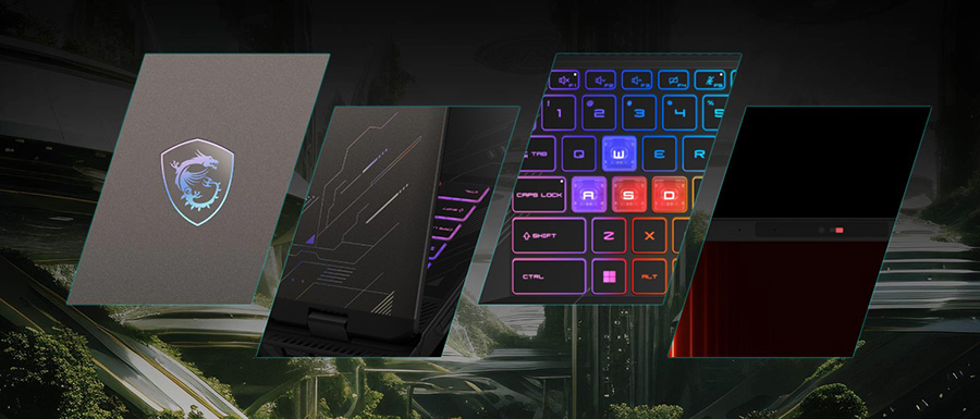 MSI CROSSHAIR 17 HX AI D2XWGKG-017TR Gaming Laptop h4