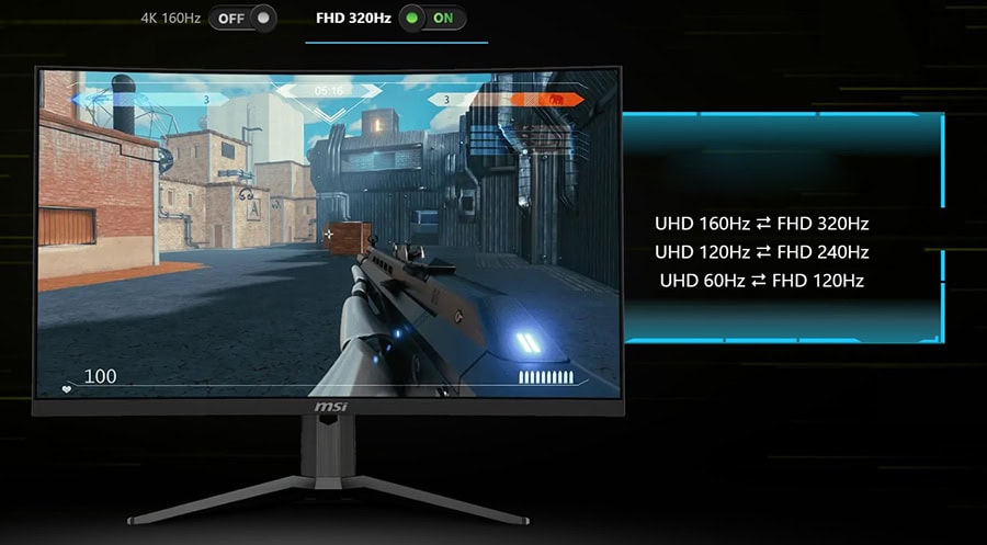MSI MAG 321CUPDF Gaming Monitör h7