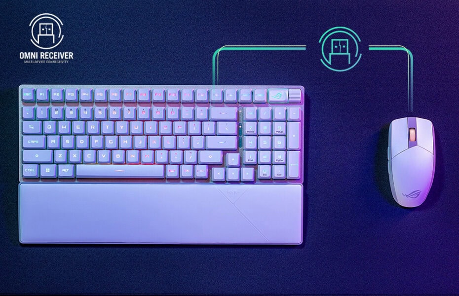 ROG Strix Scope II 96 RX Wireless ASUS ROG Strix Scope II 96 Wireless ROG RX Red Switch RGB Kablosuz İngilizce Mekanik Gaming Klavye h10