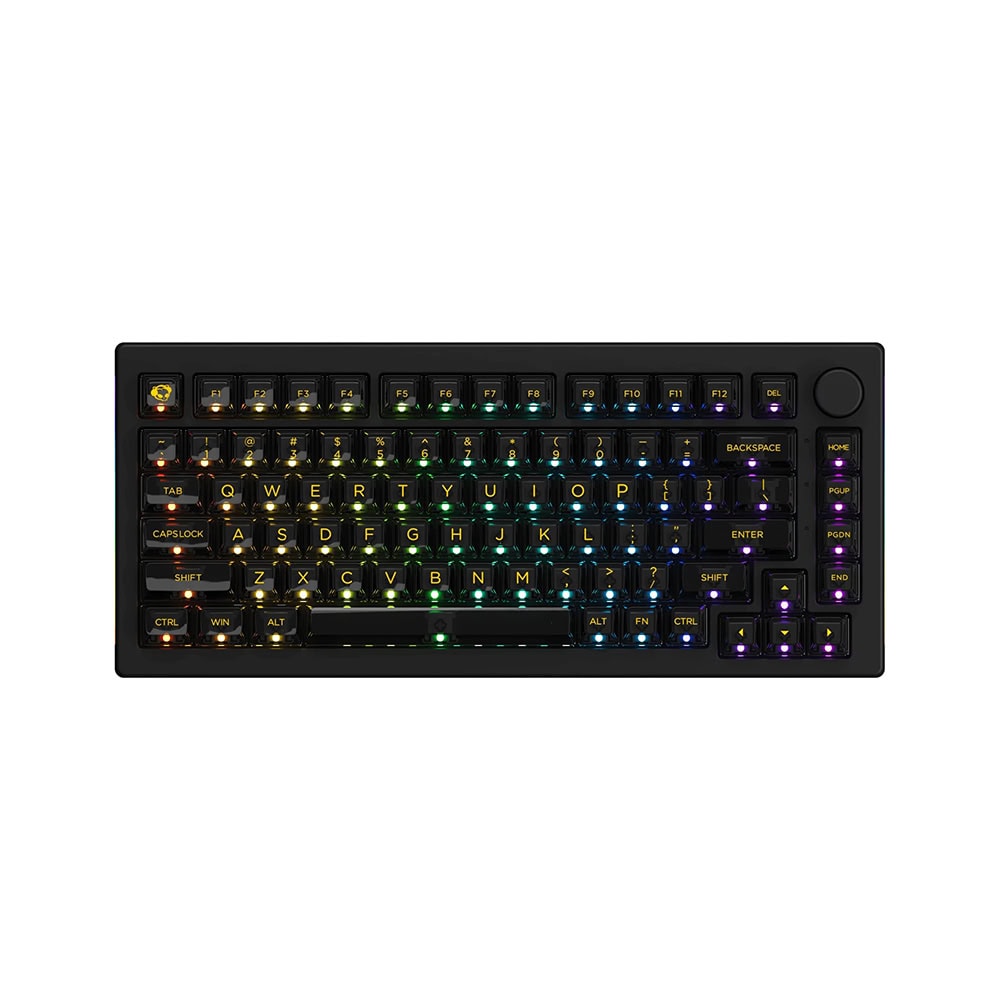 Akko 5075b Plus Shine Through Black Rgb Kablosuz Hotswap Mekanik Gaming Klavye 1