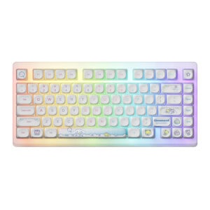 Akko X Cinnamoroll Acr Top75b Ozel Seri V3 Piano Pro Switch Rgb Kablosuz Hotswap Mekanik Gaming Klavye 1