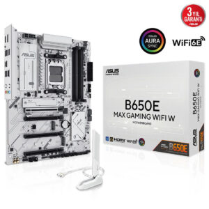 Asus B650e Max Gaming Wifi W 8000mhz (oc) Ddr5 Soket Am5 M.2 Hdmi Dp Atx Anakart 2