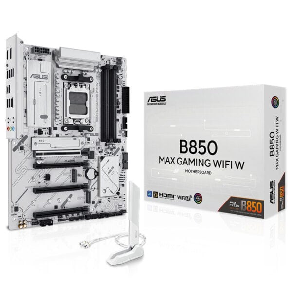 Asus B850 Max Gaming Wifi W 8000mhz Oc Ddr5 Soket Am5 M 2 Hdmi Dp Atx Anakart 1