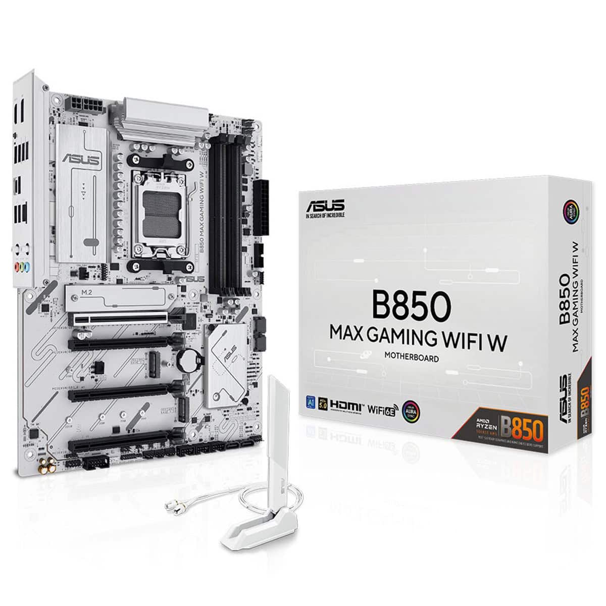 Asus B850 Max Gaming Wifi W 8000mhz Oc Ddr5 Soket Am5 M 2 Hdmi Dp Atx Anakart 1