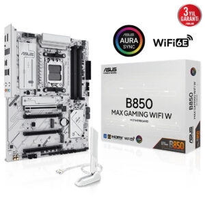 Asus B850 Max Gaming Wifi W 8000mhz Oc Ddr5 Soket Am5 M 2 Hdmi Dp Atx Anakart 2