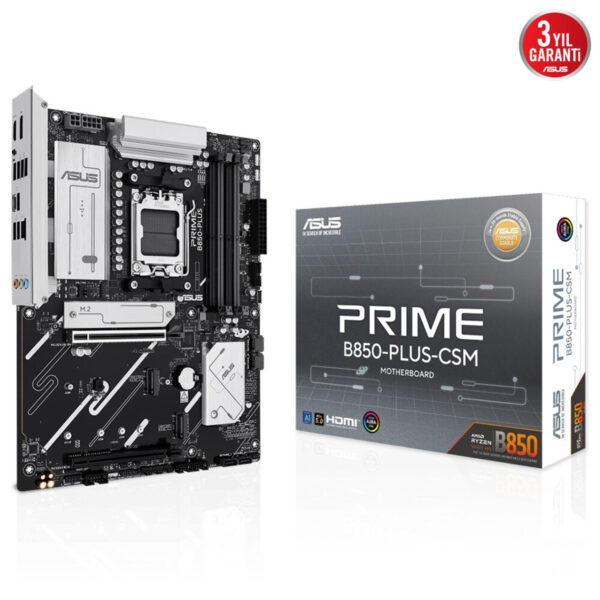 Asus Prime B850 Plus Csm 8000mhz Oc Ddr5 Am5 Soket M 2 Hdmi Dp Atx Anakart 2