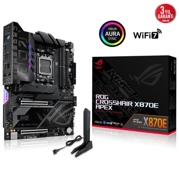 Asus Rog Crosshair X870e Apex 9600mhz Oc Ddr5 Soket Am5 M 2 Type C Atx Anakart 2