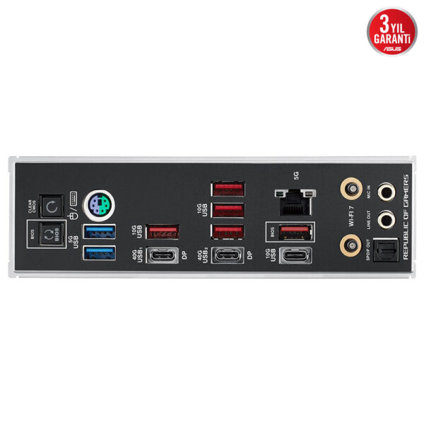 Asus Rog Crosshair X870e Apex 9600mhz Oc Ddr5 Soket Am5 M 2 Type C Atx Anakart 25