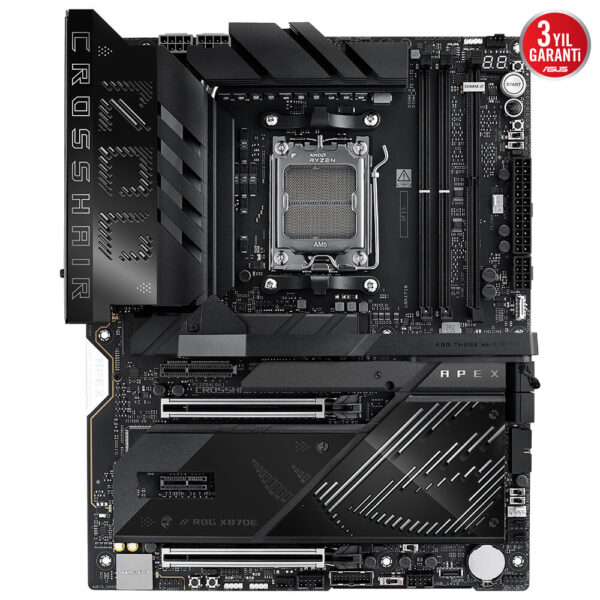Asus Rog Crosshair X870e Apex 9600mhz Oc Ddr5 Soket Am5 M 2 Type C Atx Anakart 3