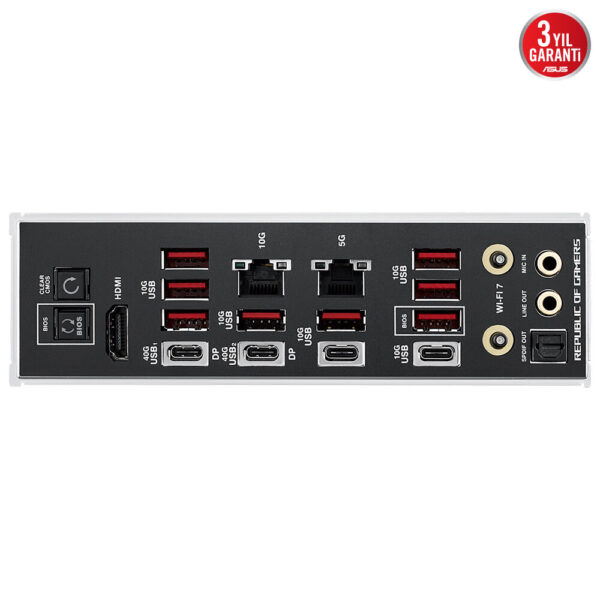 Asus Rog Crosshair X870e Extreme 9000mhz Oc Ddr5 Soket Am5 M 2 Hdmi Type C E Atx Anakart 19