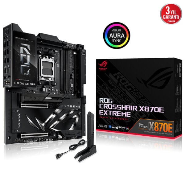 Asus Rog Crosshair X870e Extreme 9000mhz Oc Ddr5 Soket Am5 M 2 Hdmi Type C E Atx Anakart 2