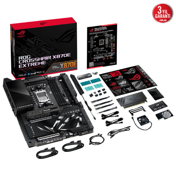 Asus Rog Crosshair X870e Extreme 9000mhz Oc Ddr5 Soket Am5 M 2 Hdmi Type C E Atx Anakart 20