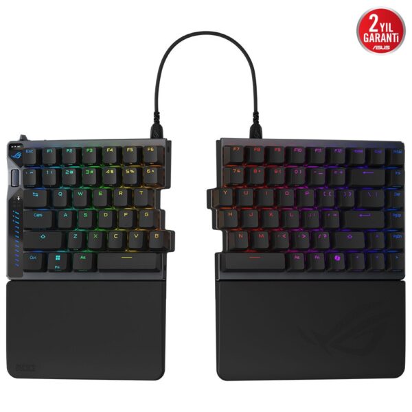 Asus Rog Falcata Hfx V2 Manyetik Switch 8k Hz Hall Effect Rgb Kablosuz Hotswap Türkçe Mekanik Gaming Klavye 5