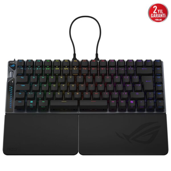 Asus Rog Falcata Hfx V2 Manyetik Switch 8k Hz Hall Effect Rgb Kablosuz Hotswap Türkçe Mekanik Gaming Klavye3