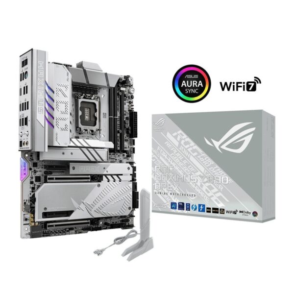 Asus Rog Maximus Z890 Apex 9000mhz (oc) Ddr5 Soket Lga1851 M.2 Atx Anakart