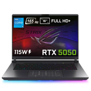 Asus Rog Strix G16 G615jh Rv052 Gaming Intel Core I5 13450hx 16gb Ddr5 512gb Ssd Rtx5050 8gb 115w 16 Inç Full Hd+ 165hz 3ms Freedos Gaming Laptop 1