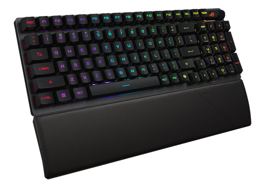 ROG Strix Scope II 96 RX Wireless ASUS ROG Strix Scope II 96 Wireless ROG RX Red Switch RGB Kablosuz İngilizce Mekanik Gaming Klavye h1