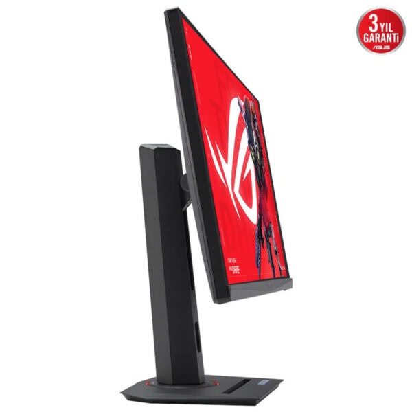 Yüksek çözünürlüklü ASUS gaming monitörü, hızlı tepki süresi ve canlı renkler, oyun tutkunları için ideal, şık ve ergonomik tasarım.