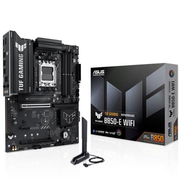 Asus Tuf Gaming B850 E Wifi 8000mhz Oc Ddr5 Soket Am5 M 2 Hdmi Dp Atx Anakart 1