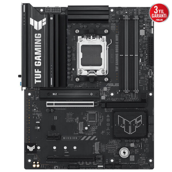 Asus Tuf Gaming B850 E Wifi 8000mhz Oc Ddr5 Soket Am5 M 2 Hdmi Dp Atx Anakart 3