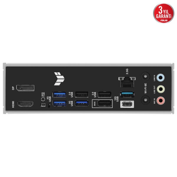 Asus Tuf Gaming B850 E Wifi 8000mhz Oc Ddr5 Soket Am5 M 2 Hdmi Dp Atx Anakart 9