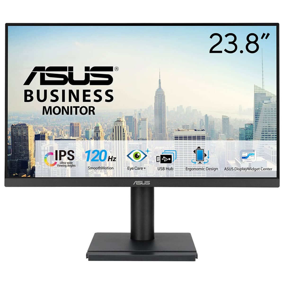 Asus Va249qgs 23 8 Inc 120hz 1ms Full Hd Adaptive Sync Ips Pivot Monitor 1