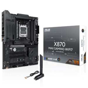 Asus X870 Max Gaming Wifi7 8000mhz Oc Ddr5 Soket Am5 M 2 Hdmi Usb4 Atx Anakart 1