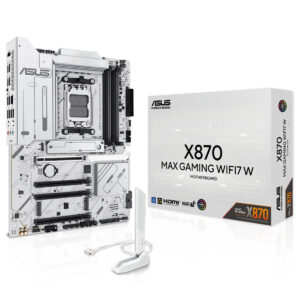 Asus X870 Max Gaming Wifi7 W 8000mhz Oc Ddr5 Am5 Soket M 2 Hdmi Usb4 Atx Anakart 1