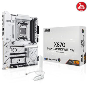 Asus X870 Max Gaming Wifi7 W 8000mhz Oc Ddr5 Am5 Soket M 2 Hdmi Usb4 Atx Anakart 2
