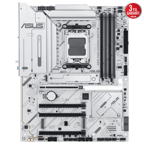 Asus X870 Max Gaming Wifi7 W 8000mhz Oc Ddr5 Am5 Soket M 2 Hdmi Usb4 Atx Anakart 3
