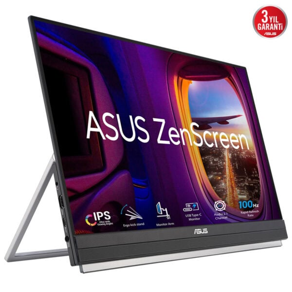 Asus Zenscreen Mb229cf 21 5 Inc 100hz 5ms Full Hd Adaptive Sync Ips Tasinabilir Monitor 2