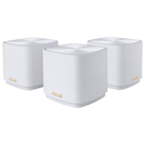 Asus Zenwifi Xd4 Mini Ax1800 Dual Band Wifi 6 Aimesh Kablosuz Mesh Sistemi Beyaz Uclu Paket 0