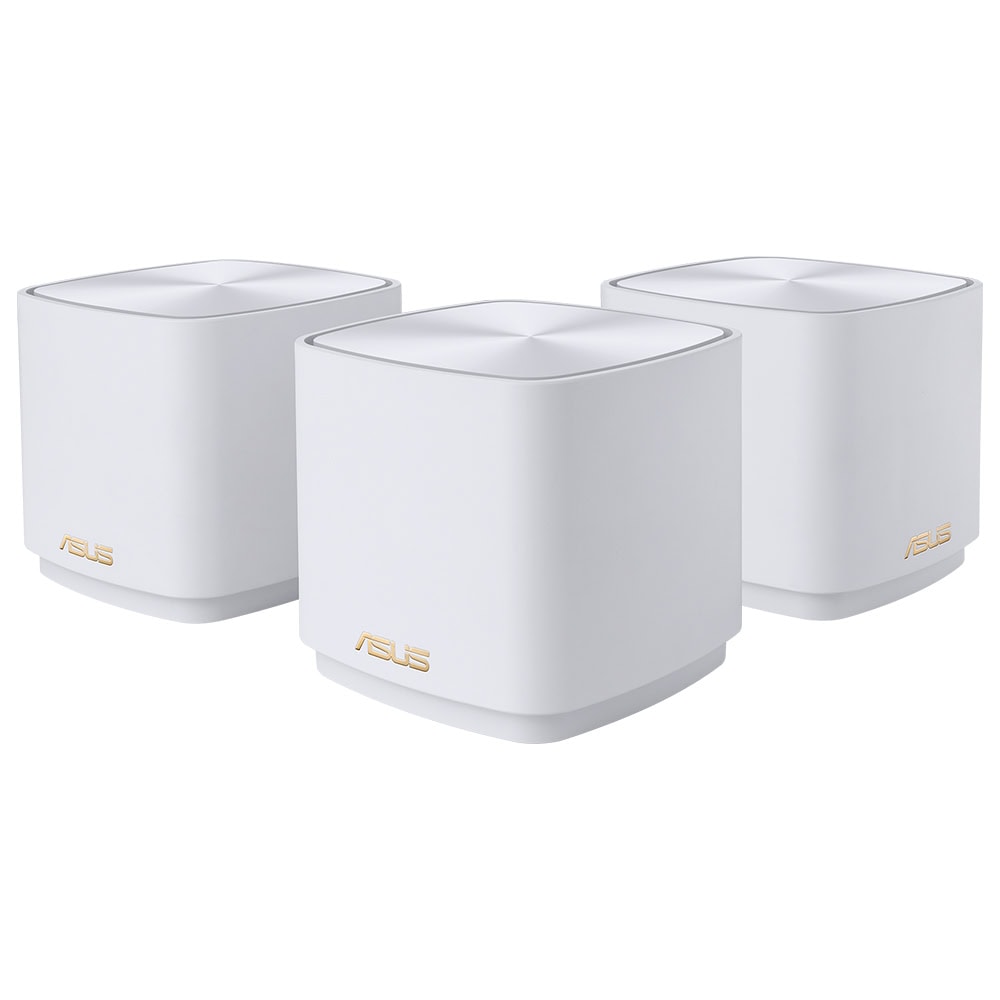 Asus Zenwifi Xd4 Mini Ax1800 Dual Band Wifi 6 Aimesh Kablosuz Mesh Sistemi Beyaz Uclu Paket 0