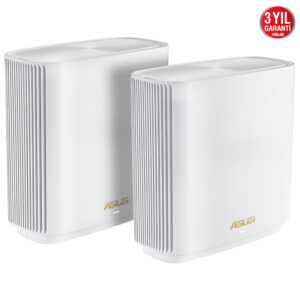 Asus Zenwifi Xt8 Ax6600 Tri Band Wifi 6 Aimesh Kablosuz Mesh Sistemi Beyaz Ikili Paket 1