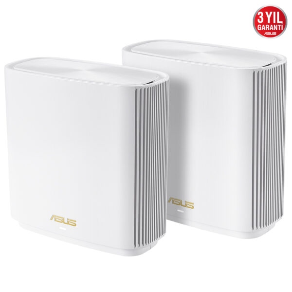 Asus Zenwifi Xt8 Ax6600 Tri Band Wifi 6 Aimesh Kablosuz Mesh Sistemi Beyaz Ikili Paket 2