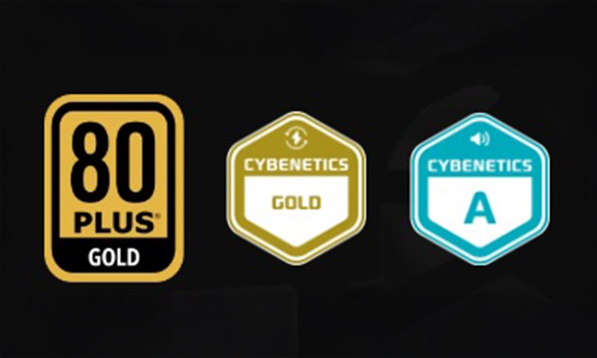 80 Plus Gold Sertifikalı