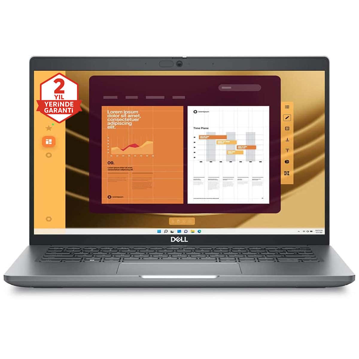 Dell Latitude 5450 Intel Core Ultra 7 165h 32gb Ddr5 512gb Ssd 14 Inç Full Hd 60hz Ips Ubuntu Laptop (xctol5450) 2 Yıl Yerinde Servis Garantisi 1