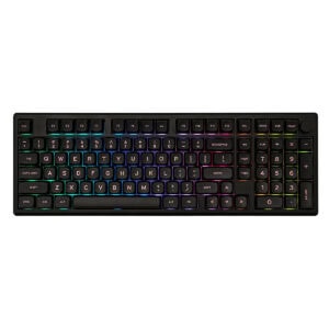 Epomaker Galaxy100 Qmk Via Siyah Wisteria Switch Rgb Kablosuz Hotswap Mekanik Gaming Klavye 1