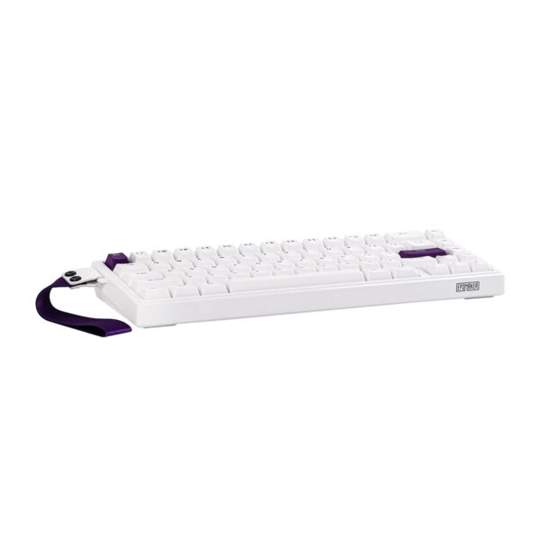 Epomaker He68 White Purple Hall Effect Magnetic Pink Manyetik Switch Rgb Hotswap Mekanik Gaming Klavye 5