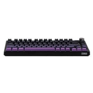 Epomaker He75 Mag Black Purple Hall Effect Gateron Magnetic White Manyetik Switch Rgb Kablosuz Hotswap Mekanik Gaming Klavye 2