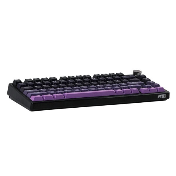 Epomaker He75 Mag Black Purple Hall Effect Gateron Magnetic White Manyetik Switch Rgb Kablosuz Hotswap Mekanik Gaming Klavye 4