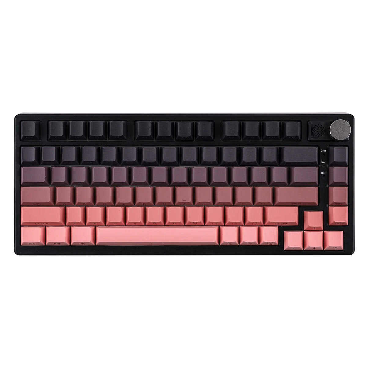 Epomaker He75 Tri Mechanical Black Pink Flamingo Switch Rgb Kablosuz Hotswap Mekanik Gaming Klavye 1